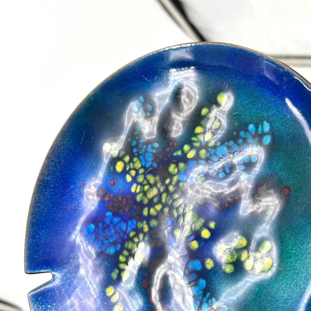 Bovano handcrafted enamel